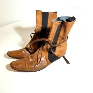 Materia Prima Leather Ankle Boots